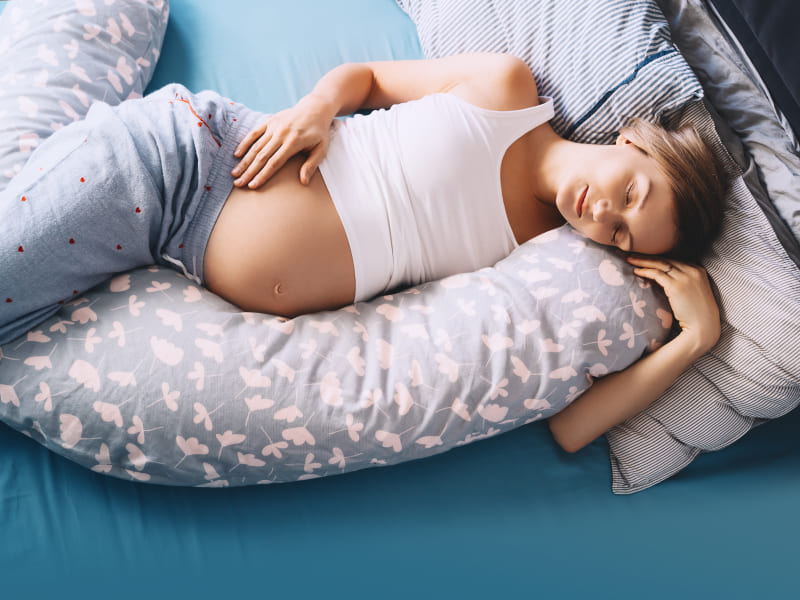 У будущей мамы могут появиться проблемы со сном
