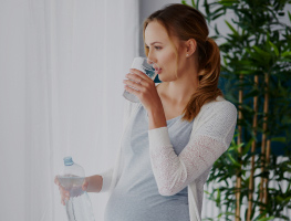 Питьевой режим беременной женщины