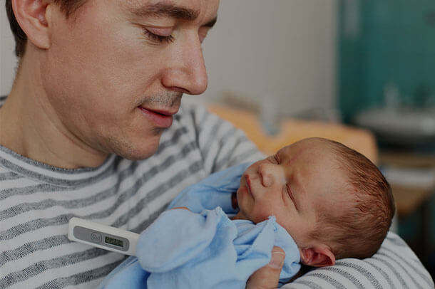 Какая температура тела должны быть у новорожденного и грудного ребенка?