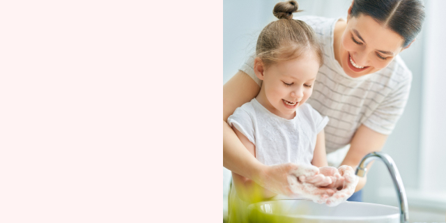 Как научить ребенка правильно мыть руки