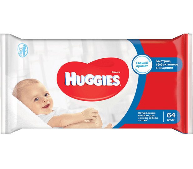 Влажные салфетки Huggies® Classic