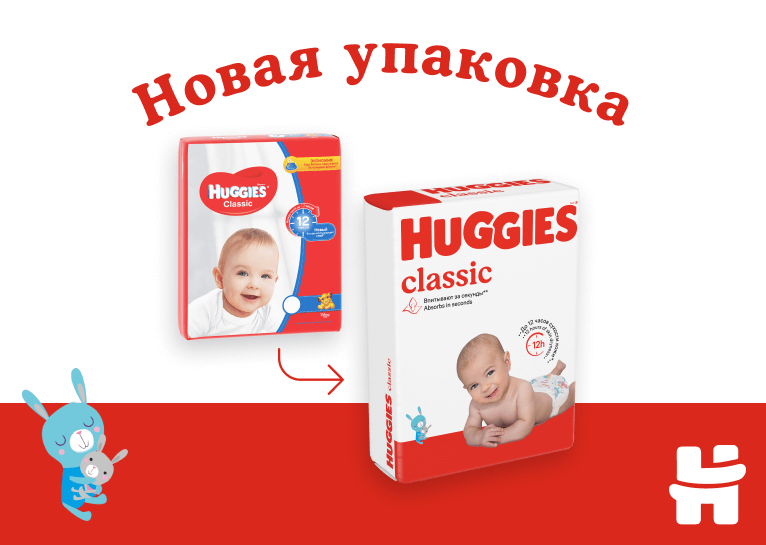 Подгузники Huggies® Classic