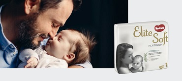 Подгузники Huggies® Elite Soft Platinum