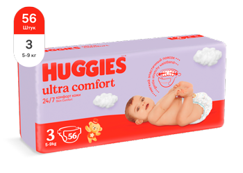 Подгузники Huggies® Ultra Comfort унисекс