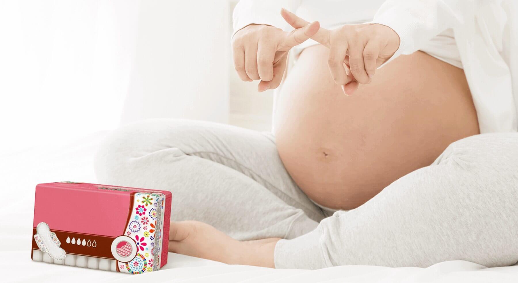 месячный беременность