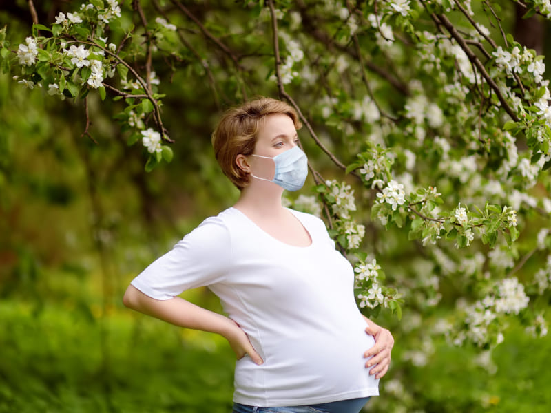 Что делать при сезонной аллергии во время беременности?